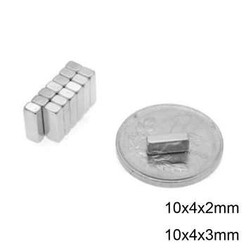 

10x4x2 10x4x3 Rare Earth Magnet strong N35 10mm x 4mmBlock Magnets 10x5x1mm Permanent Neodymium Magnet sheet 10*4*2 10*4*3