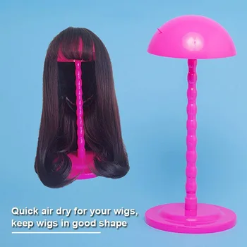 

2 Pcs Wig Stand Folding Stable Durable Hat Cap Display Holder Stand Tool