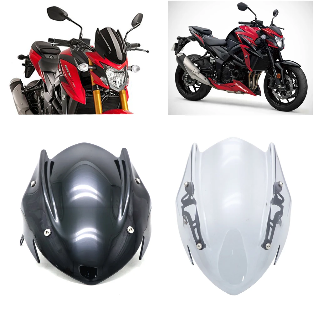 Ветрозащитный экран для Suzuki GSX-S750 GSXS750 GSXS 750 2017 2018 2019 на лобовое стекло с