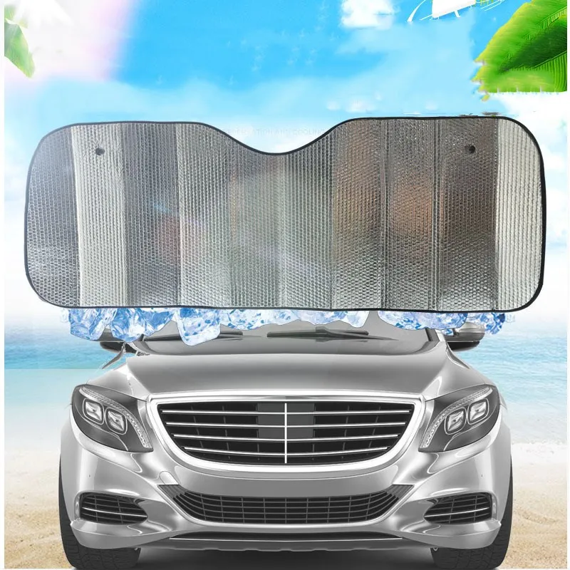 

Sun Shade Waterproof Protector Cover Car Front Windscreen Cover Automobile Sunshade Cover Car Windshield Snow Auto Accessories