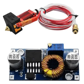 

5A XL4005E1 DC-DC Output Adjustable Step-Down Power Module & CR10 Hotend Extruder Kit 3D Full Metal J-Head Hot End Kit