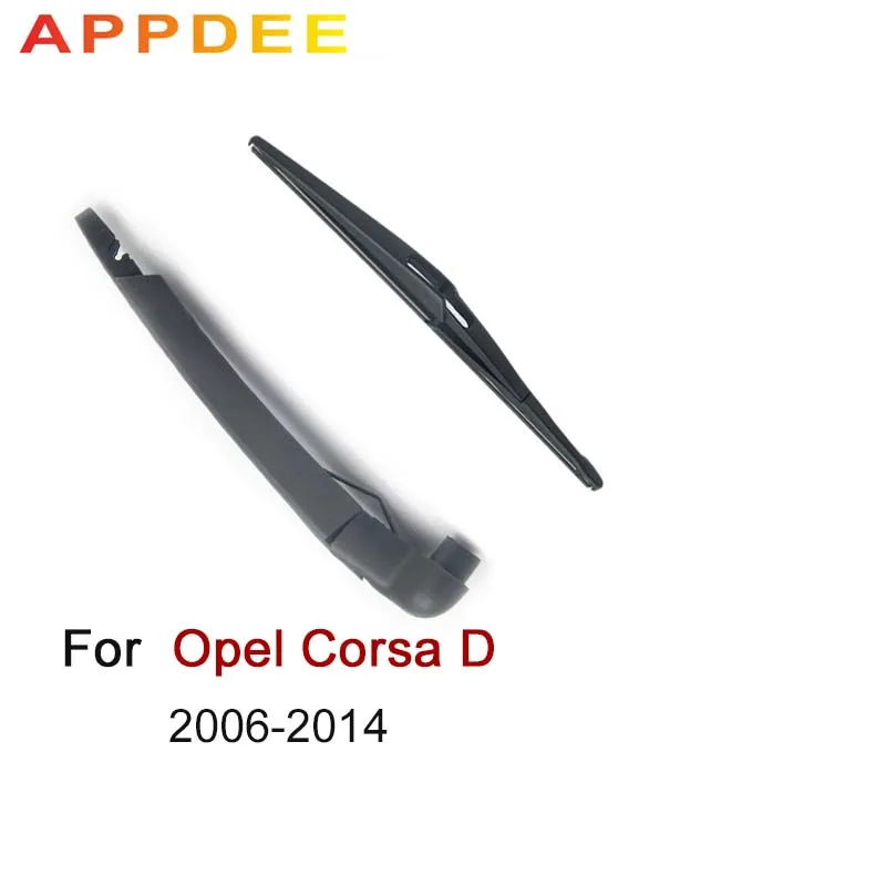 APPDEE Wiper 1" Задняя щетка стеклоочистителя и рычаг Набор для Opel Corsa D 2006- ветровое стекло заднего стекла