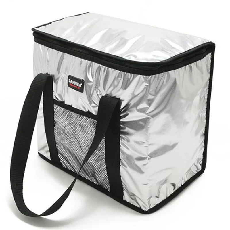 

8L Thermo Lunch Bag Waterproof Cooler Bag Insulated Lunch Box Thermal Lunch Bag for Kids Picnic Bag Simple and Stylish