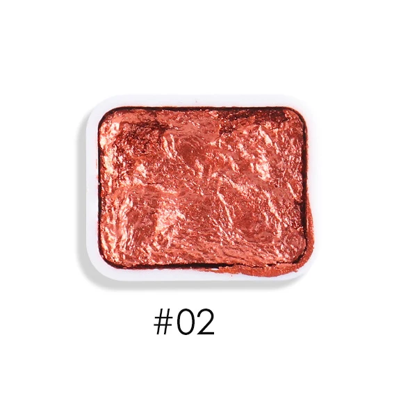Nail Art Pigment Glitter Set, Metallic-Aquarellfarbe, Chrompuder, Farbverlaufsmarmor-Effekt, schimmernde Maniküre – Detail 6