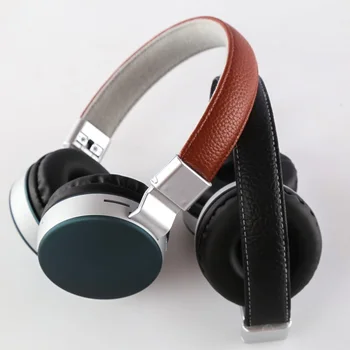 

MS-K4 PU leather Wireless Headphones Bluetooth Gaming Headset Stereo Earphones With Mic Support TF/SD Card Gifts for friends GT