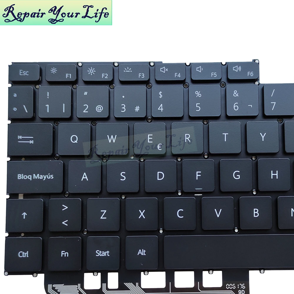 Teclado Portátil para Huawei Matebook x 2023 Eul-w19p Eul-w19 Eul-w29 W29p 2023 sp es - Imagem 2