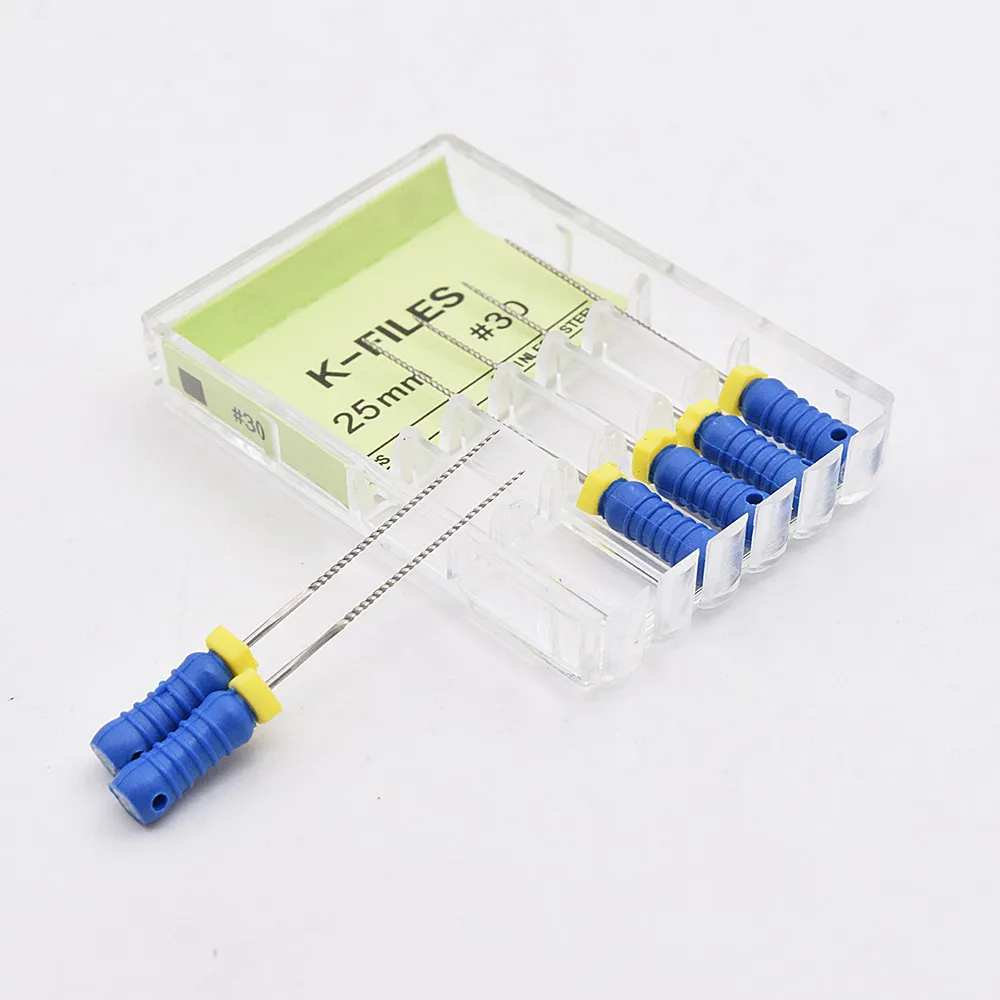 Хорошее качество стоматологические K файлы из нержавеющей стали инструменты для