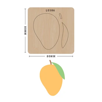 

Knife mold Fruits wood moulds die cut Scrapbook DIY handmade crafts Making Decor Supplies Dies Template