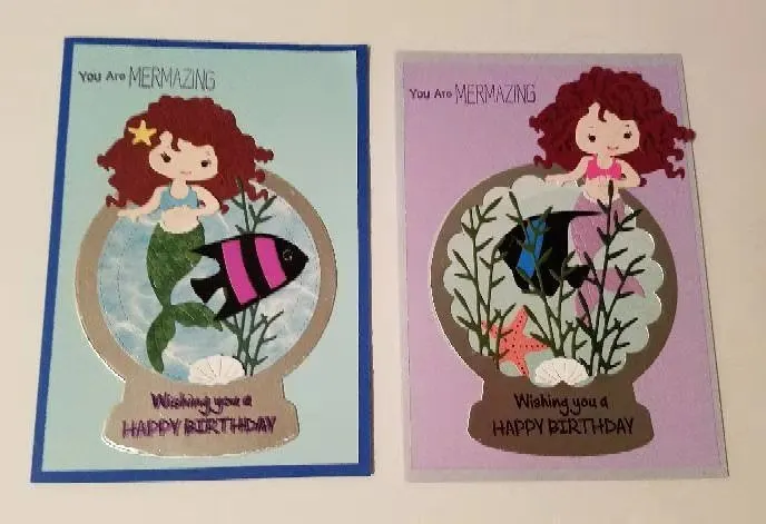 

2019 Little Mermaid Fustelle Metalliche Per Scrapbooking Cutting Dies Metal Figure