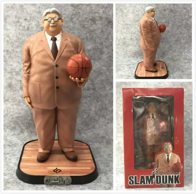 Slam Dunk фигурка тренера Anzai Sensei ПВХ SlamDunk Коллекционная модель игрушки 21 см|Игровые