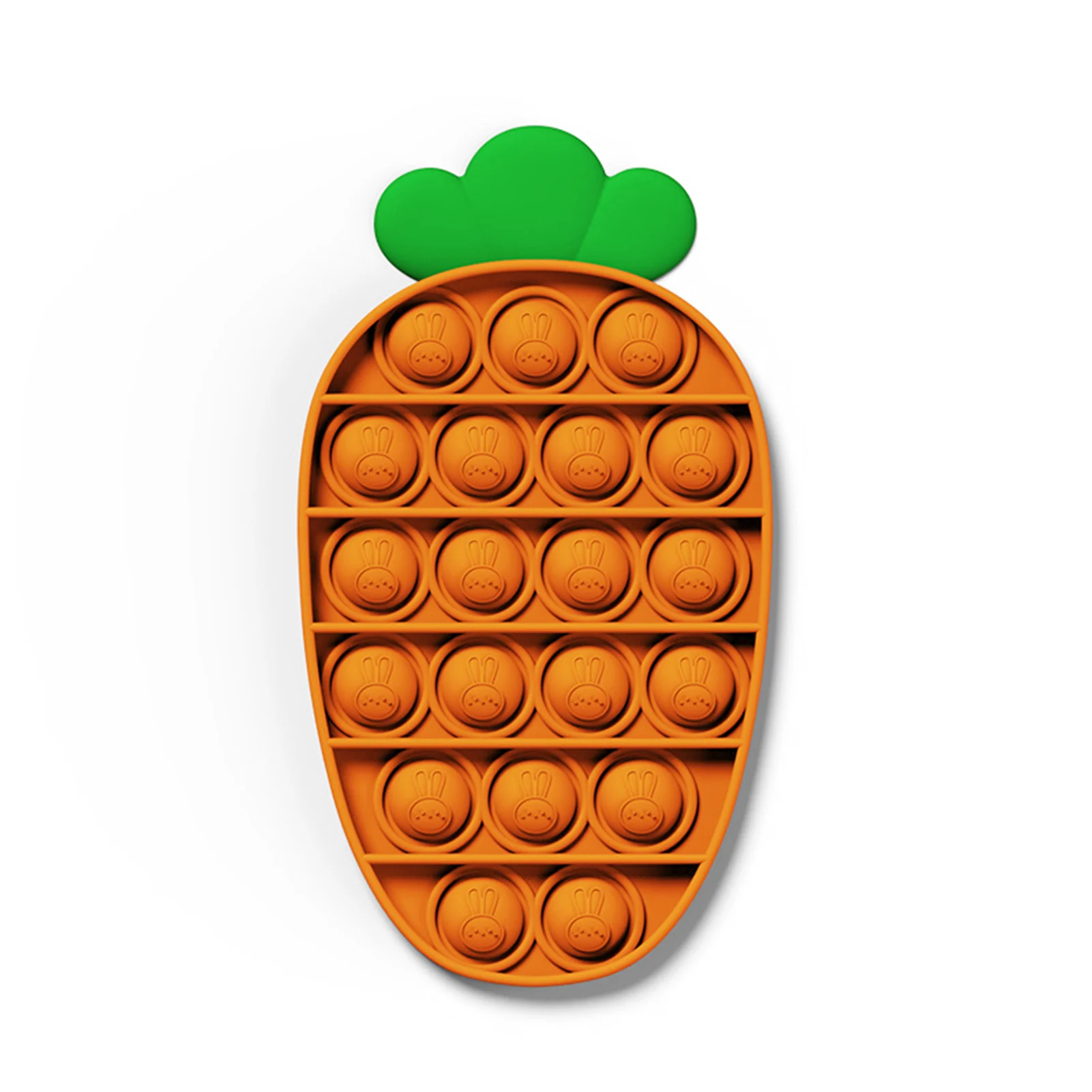 Empujar zanahoria Pop de juguete sensorial autismo necesita Squeeze juguete para aliviar el estrés adultos chico Anti-estrés Pop Fidget Juguetes | Juguetes Fidget | Fidget juguetes es Dropship
