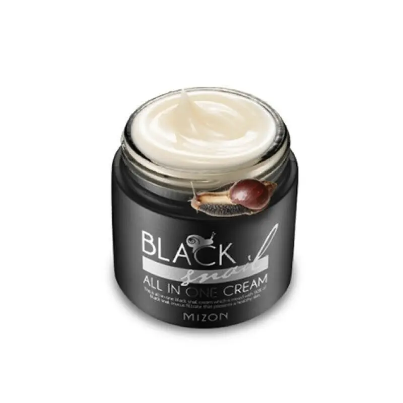 MIZON Black Snail все в одном крем 75 мл черная Улитка крем против морщин увлажняющий отбеливающий уход за лицом корейская косметика