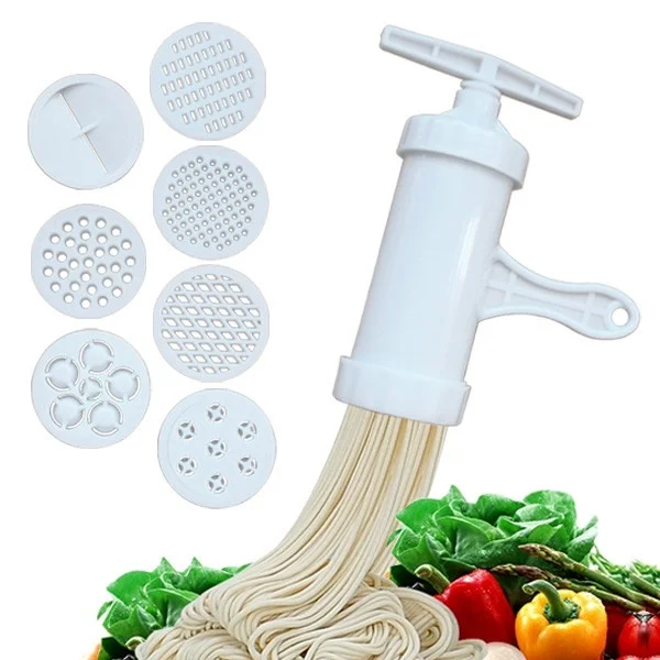 Manual Stainless Steel Noodle Maker Press Pasta Machine Crank Cutter Fruits Juicer Cookware Making Spaghetti Tools WF108
