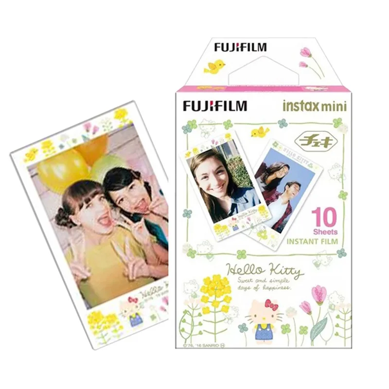 10 листов fuji fujifilm instax mini Color edge fims для instax instant camera mini 7s 25 50s 8 90 фотобумага - Цвет: KT1