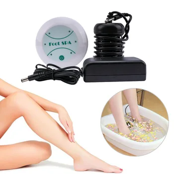 

Home Ion Cleanse Detox Foot Spa Plastic Foot Tub Bucket Foot Bath Detox Device Ionic Detox Machine Men Women Health Care Tools