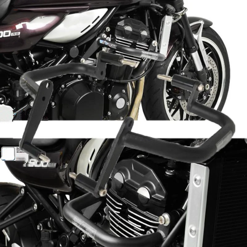 Детали мотоцикла для Kawasaki Z900RS Z900 RS защита двигателя защита от Краш бар черный аксессуары для мотоциклов двигатель