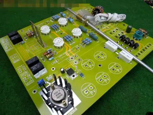 Hi-end ламповый предусилитель Стерео предусилитель DIY Kit Hi-Fi Ветеран Ver Kondo-M7