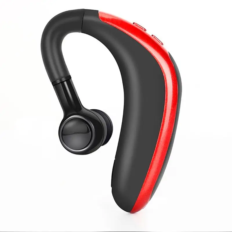 H500 беспроводной Bluetooth 5,0 наушники с крючком дизайн вкладыши 150 мАч гарнитура на одно ухо автомобиля Handfree универсальный для водителя и всех телефонов - Цвет: Красный