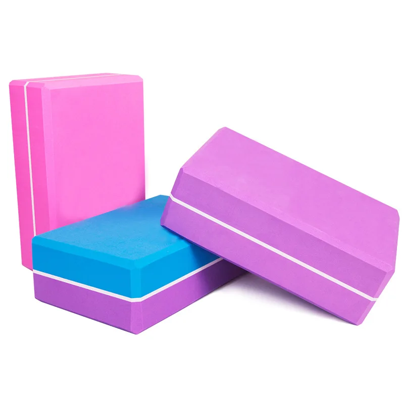 

TEPLTE Yoga Blocks Colorful Foam Bricks Hot Sale Fitness Pilates Strength Training Internal Exercise Body Shaping Dropshipping