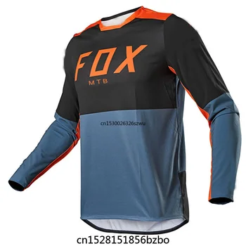 2021 camiseta mtb jersey enduro jersey para descensos foxmtb ciclismo camiseta Cruz país bicicleta de montaña camisa motocross ropa