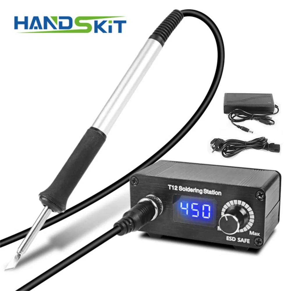 MINI T12 LED Portable soldering station DIY Temperature Controller