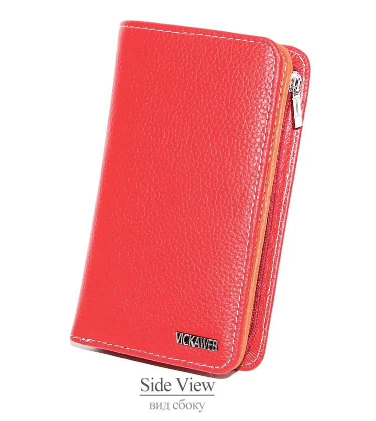 Freies Geschenk Kleine Brieftasche Frauen Aus Echtem Leder Designer Weibliche Kupplung Geldbörse Mode Patchwork Zipper & Haspe Geld Tasche WRS-32 – Detail 9