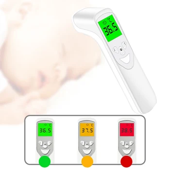 

Forehead Non-Contact Home Infrared Electronic Thermometer Handheld Body Temp W/Memory Function Error ≤ ± 0.3 ° C