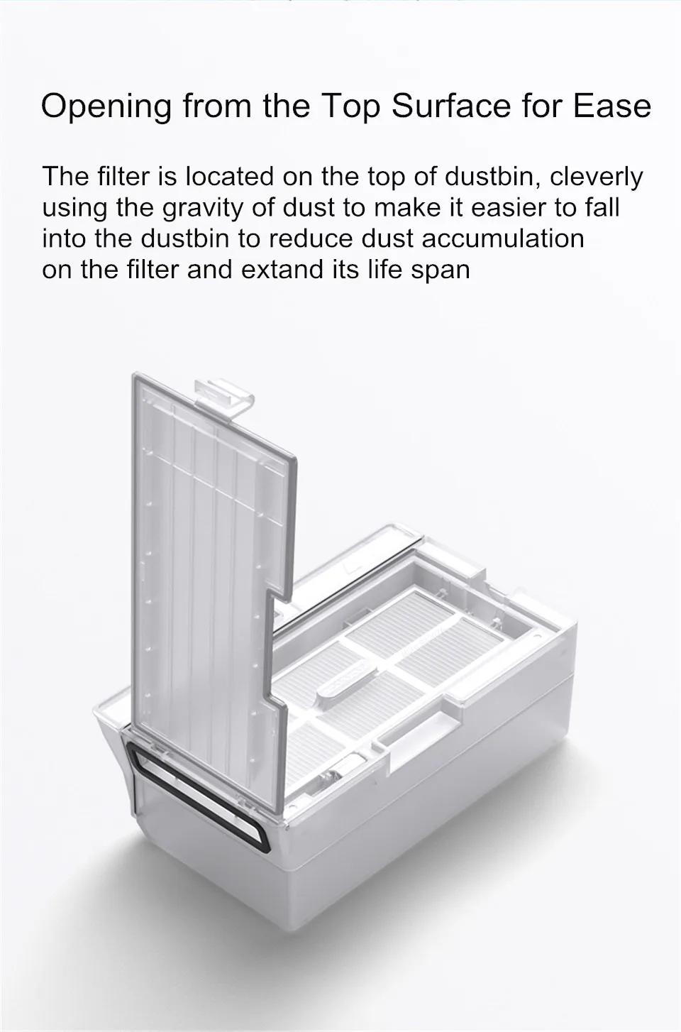 Description Picture 5 of itemOriginal Roborock S8 Pro Ultra Accessory of Washable Filter Main / Side Brush Mop Dust Bag Robot Vacuum Cleaner Parts Optional