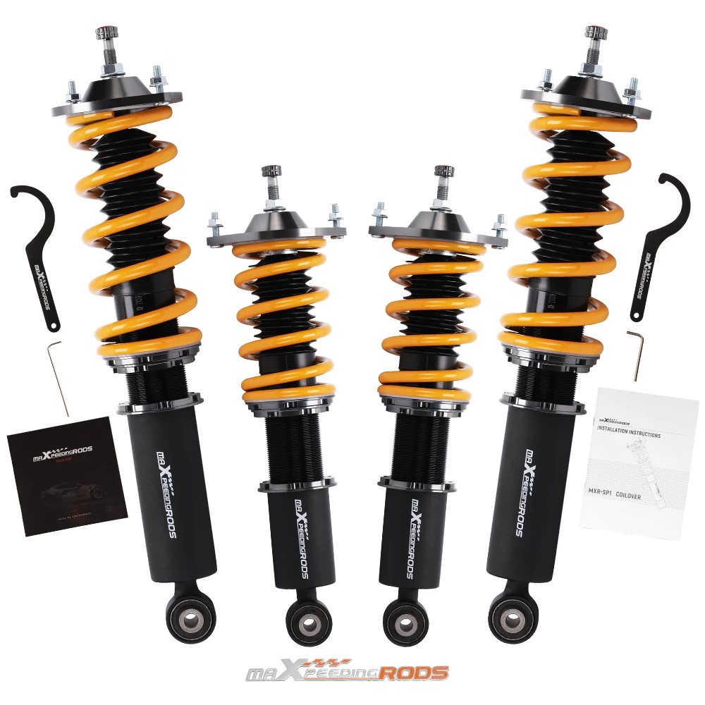 24 levels Coilovers Shock For Mazda Miata Roadster MX 5 MX5 NA MK1 1989 2005 Suspension
