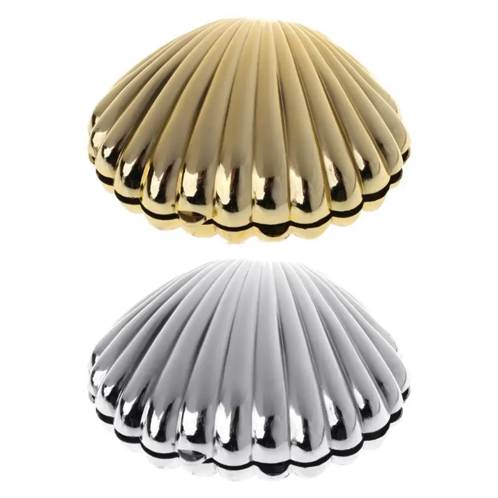 New Design 1 Piece Lovely Shell Shape Plastic Candy Box Jewelry Box Wedding Daily Pearl Box 4