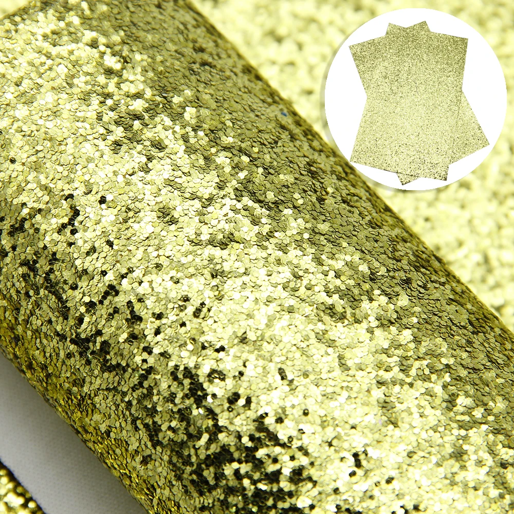 20*33cm Glitter Synthetic Leather Fabric Hair Bow DIY Decoration Crafts 1piece DIY Handmade Materials David accessories 43367