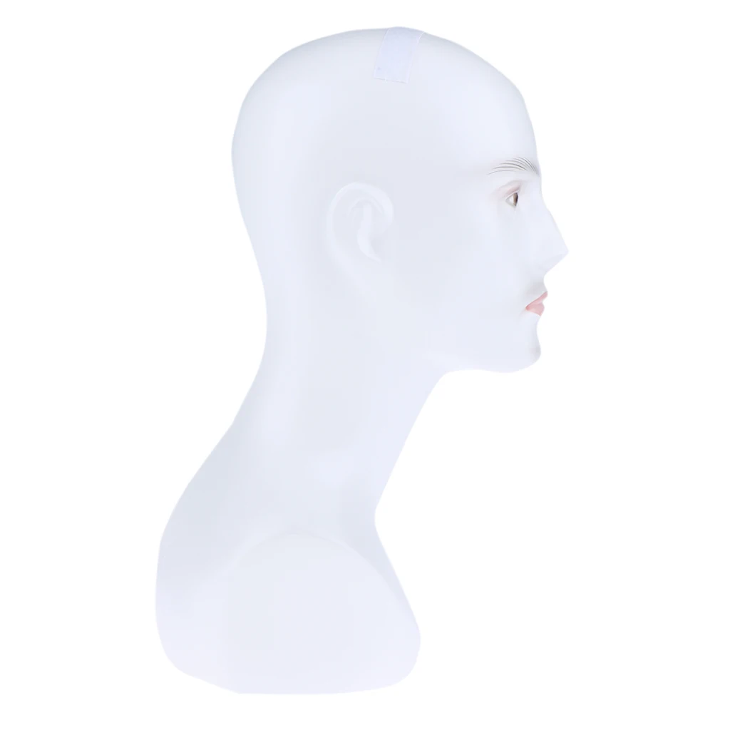 Male Mannequin Head Model Pro Cosmetology Wig Hats Necklace Display Holder