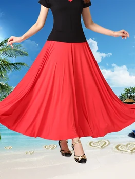 

2020 Square Dance Clothing Adult New Style Long Skirts Dance Dress Ballroom Dancing Skirt Skirt Skirt Dancing Dress Women's