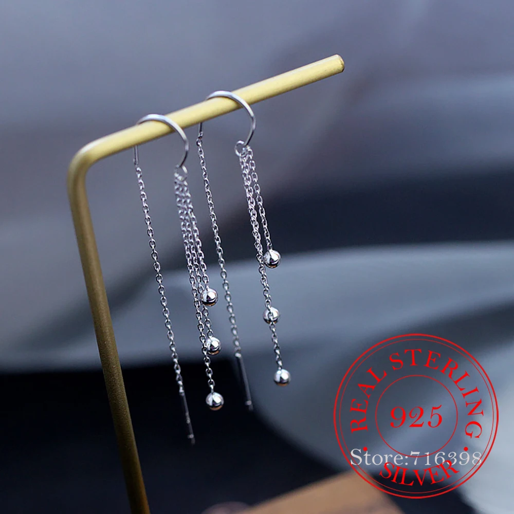 Orecchini A Cerchio In Argento Sterling 925 Con Ciondolo Ellisse – Gioielli Geometrici INS Per Donna, Regalo Elegante