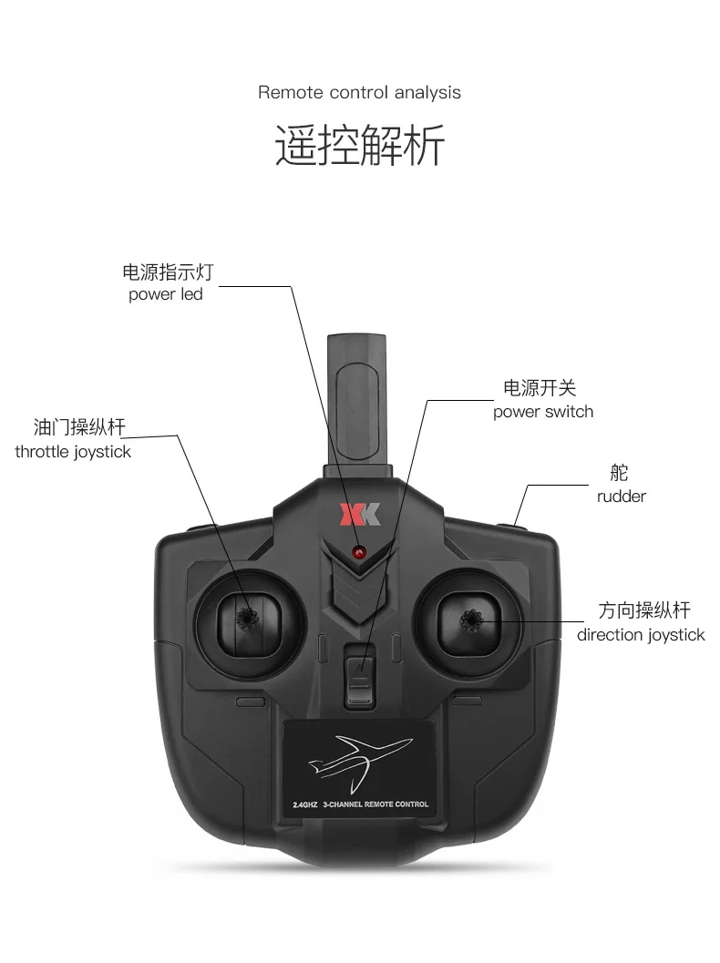 Weili XK A120 Airbus A380 модель самолета дистанционное управление планер учебная машина самолет игрушка