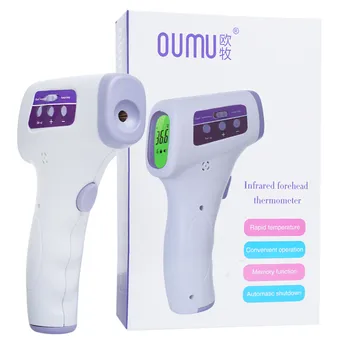 

Digital Forehead Thermometer Gun Temperature Sensor Non-contact Infrared Thermometer Laser Gun Fever Temperature Measure Tools
