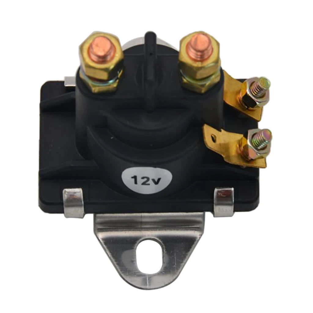 12V Starter Tilt Trim Pump Relay Solenoid Compatible for Mariner Outboards Mercruiser Stern Drives 89-96158T