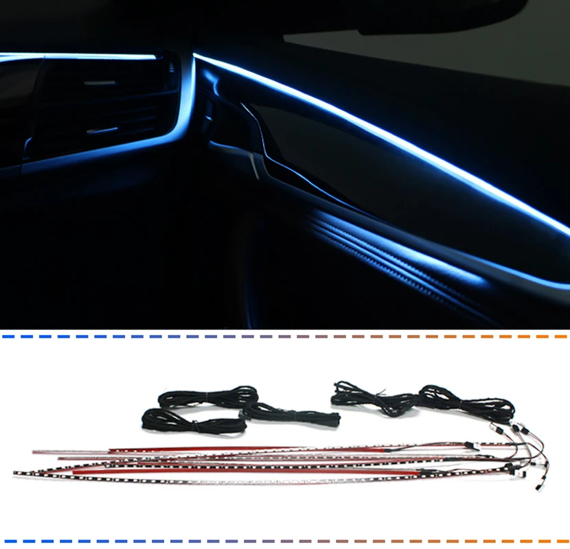 

Advanced Ambient Light Fascinating Light Colorful Ambient Light Inner Door Light Atmosphere Light for BMW 5er (F10) [2009-2016]