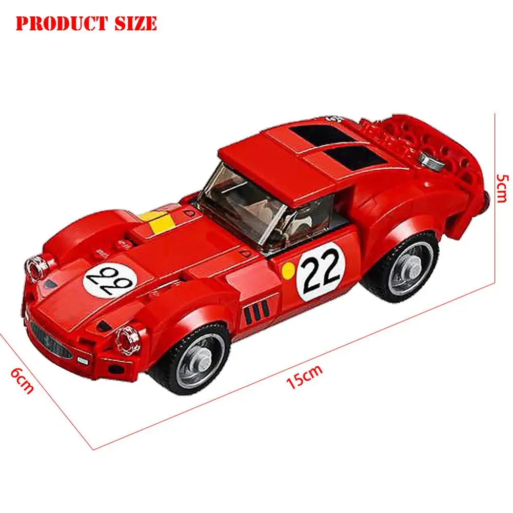 BZDA 883 шт Ferrari Ultimate гараж город скорость Чемпион строительные блоки модель