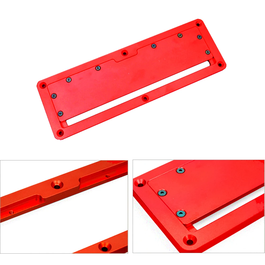 

Flip Cover Plate Accurate Tool Easy Use Aluminum Alloy Special Insert Fast Electric Circular Saw Flip-Floor Table Accessories