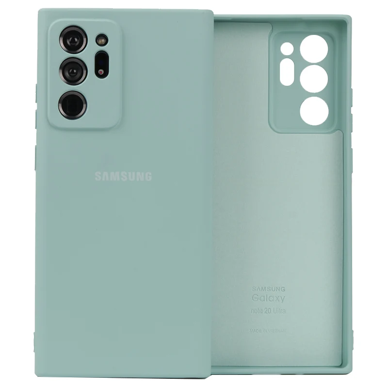Samsung Galaxy Note 20 Ultra 5G Case Camera Protection Soft Silicone Cover Silky Touch Protective Shell Note20 Note20 Ultra mobile pouch Cases & Covers