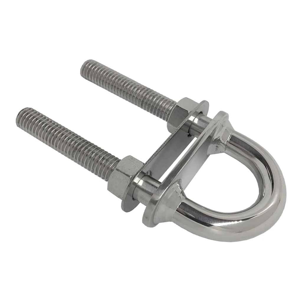 Corrosion Proof 316 Stainless Steel U Bolt Hardware 126×25×61mm for Boat