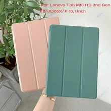 Étui pour tablette Lenovo M10 HD 2e génération TB X306X/F, 10.1 pouces, coque de support avec stylet