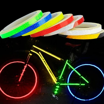 

Bicycle Stickers Decoration Mountain bike Wheel Rim Reflective Stickers Reflective Strips Fluorescent Strips Luminous Reflectors
