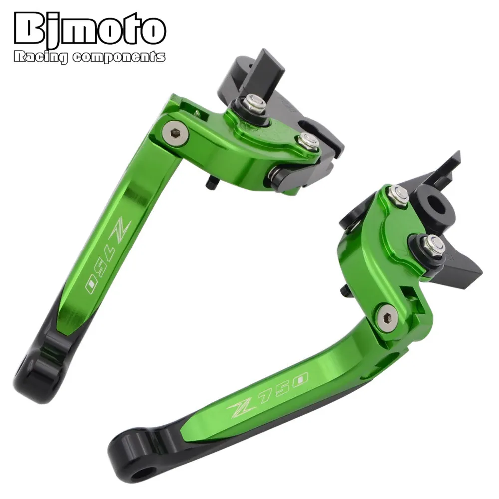 BJMOTO для Kawasaki Z750 Z 750 2007 2008 2009 2010 2011 2012 ЧПУ Складной Выдвижная сцепления Тормозные ручки набор мотоцикл