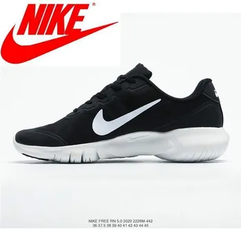

original Nike Free Rn 5.0 2020 Barefoot Elasticity Lightweight Shock Absorption Women's Jogging Shoes