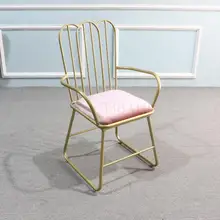 Новое Скандинавское кресло, стул для столовой, современный простой сетчатый красный стул, домашнее кресло для макияжа, ресторанное, для отдыха, кофейня