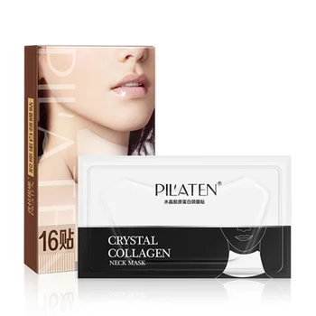 

Pilatin Collagen Neck Mask Hydrating Whitening Lifting Firming Neck Lines Neck 16pcs for Neck Care Moisturizing Anti-Aging