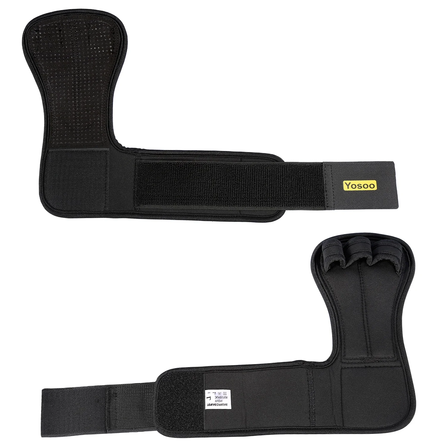 Hand Grip Silicone Thicker Sponge Gymnastics Guard Palm Protectors Glove Pull Up Bar Weight Lifting Glove Gym Gloves