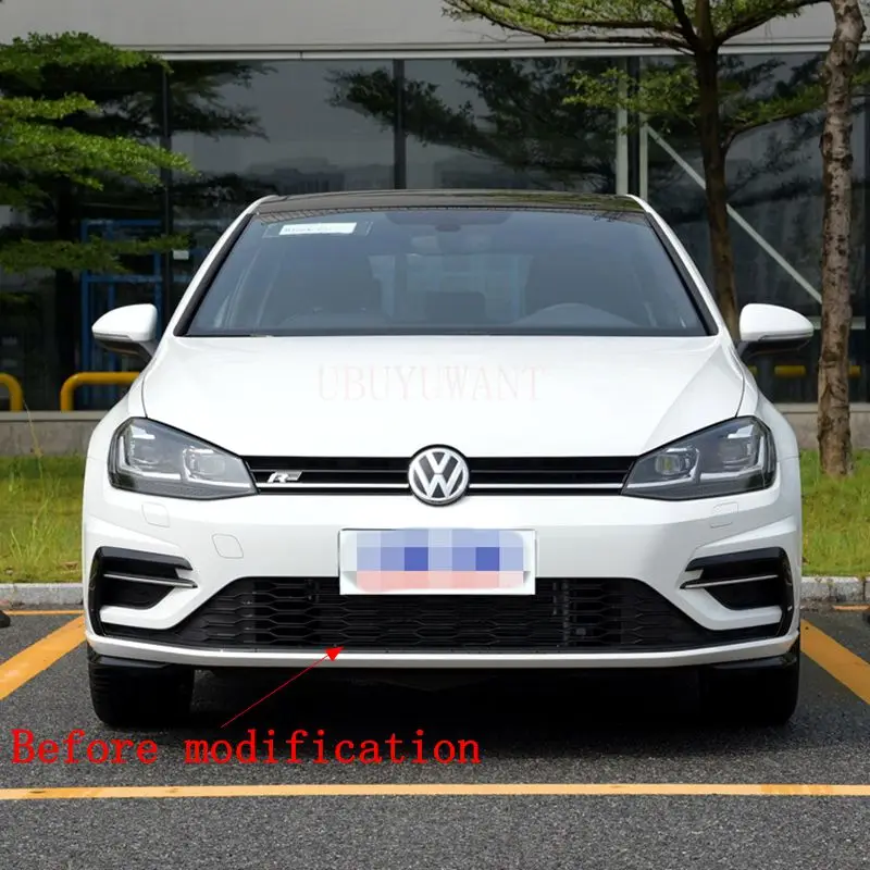 Передний бампер автомобиля вентиляционная решетка решетки для VolksWagen MK7 R-line не MK7 и не GTi